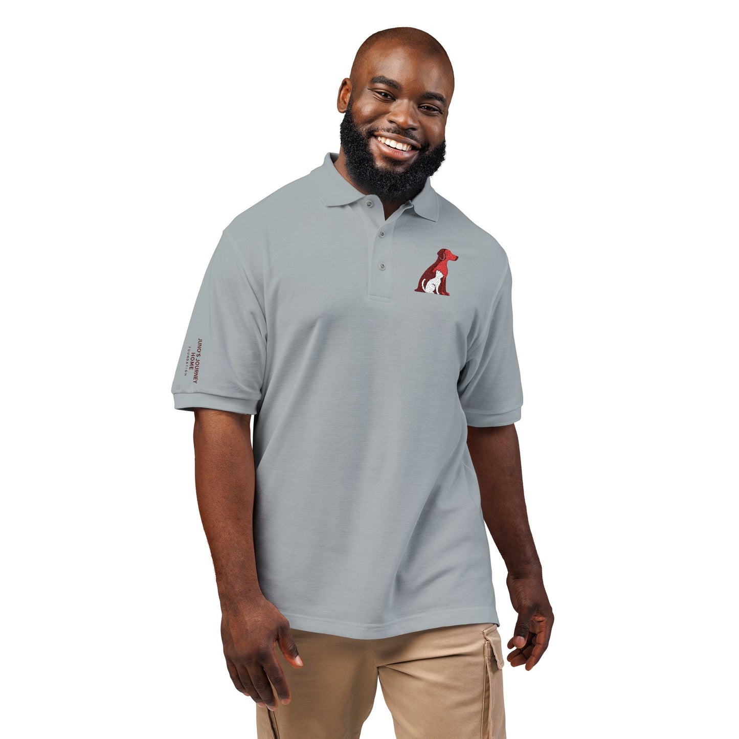 Embroidered Juno's Journey Home Polo Shirt