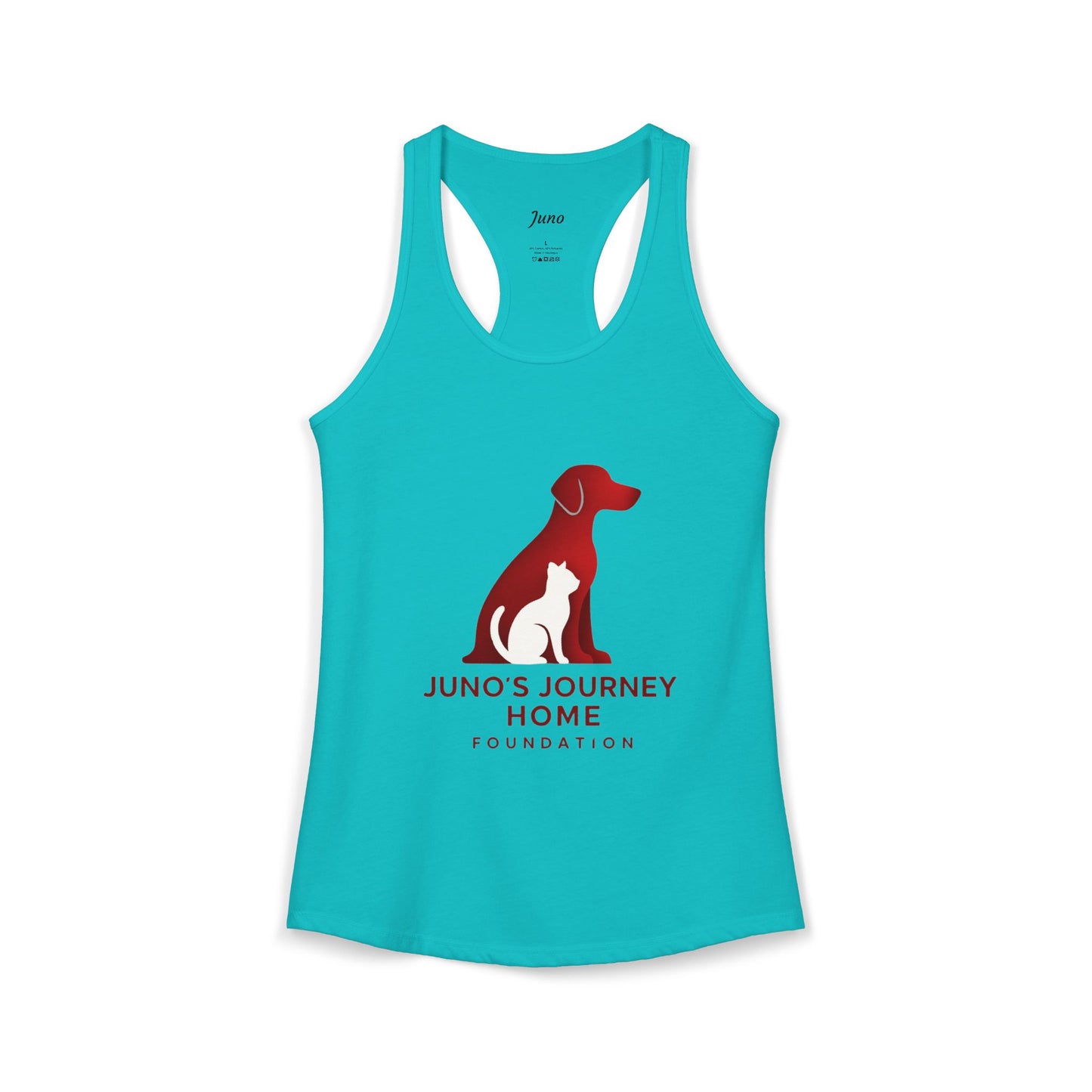 Women's Racerback Tank | Juno's Journey Home Rescue Charity