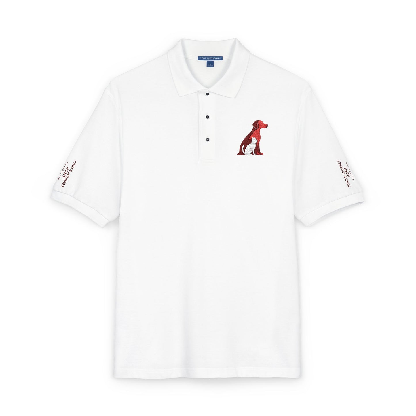 Embroidered Juno's Journey Home Polo Shirt