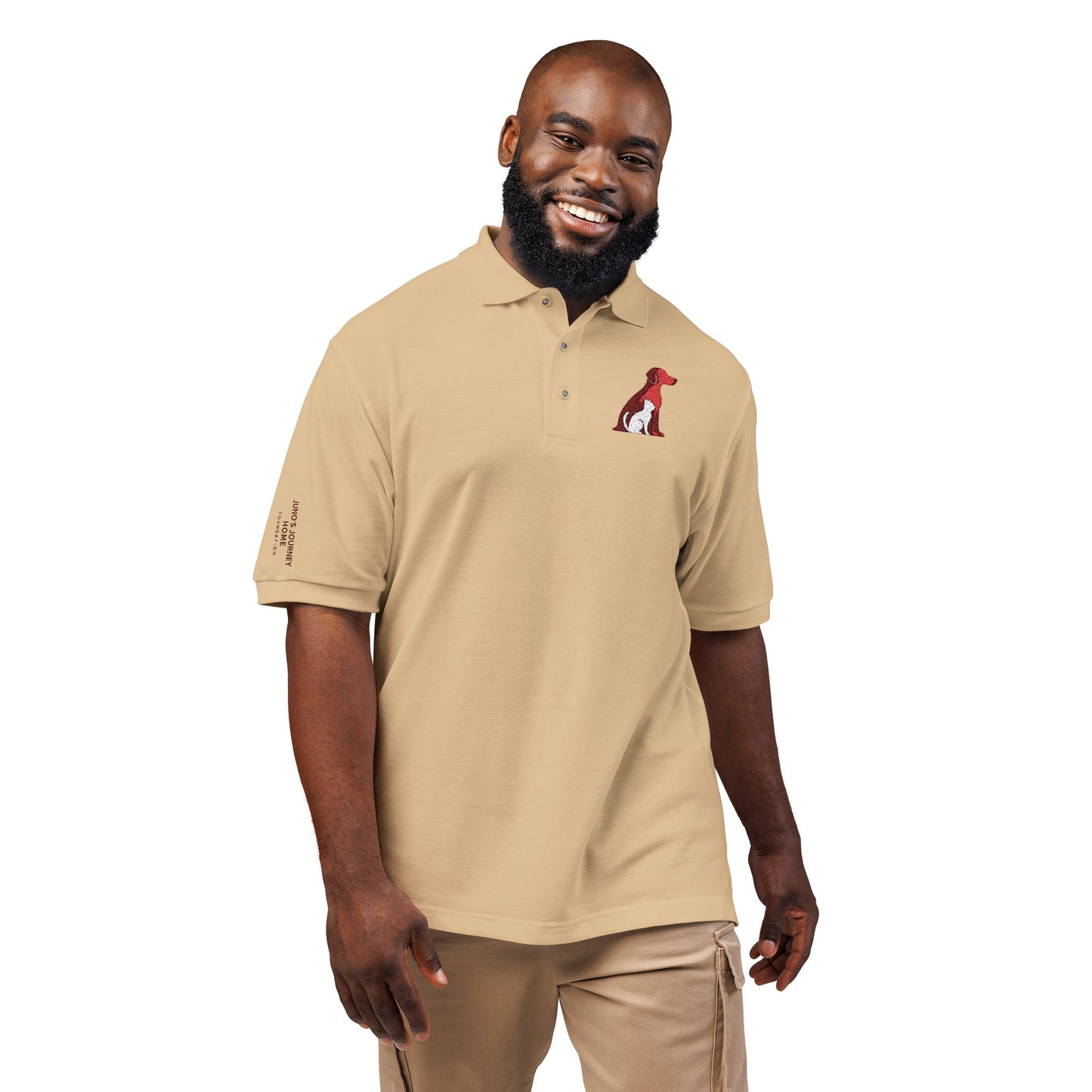 Embroidered Juno's Journey Home Polo Shirt