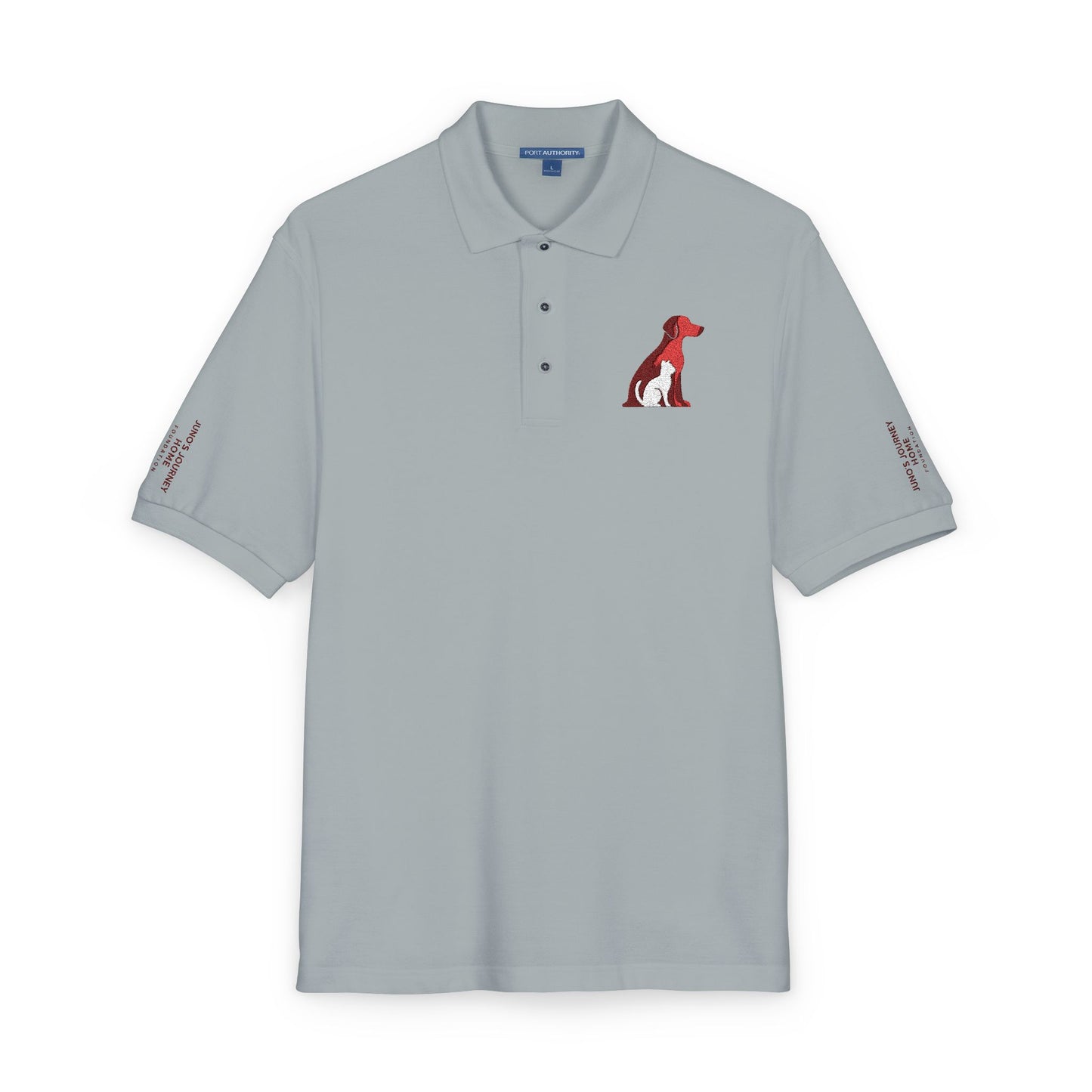 Embroidered Juno's Journey Home Polo Shirt