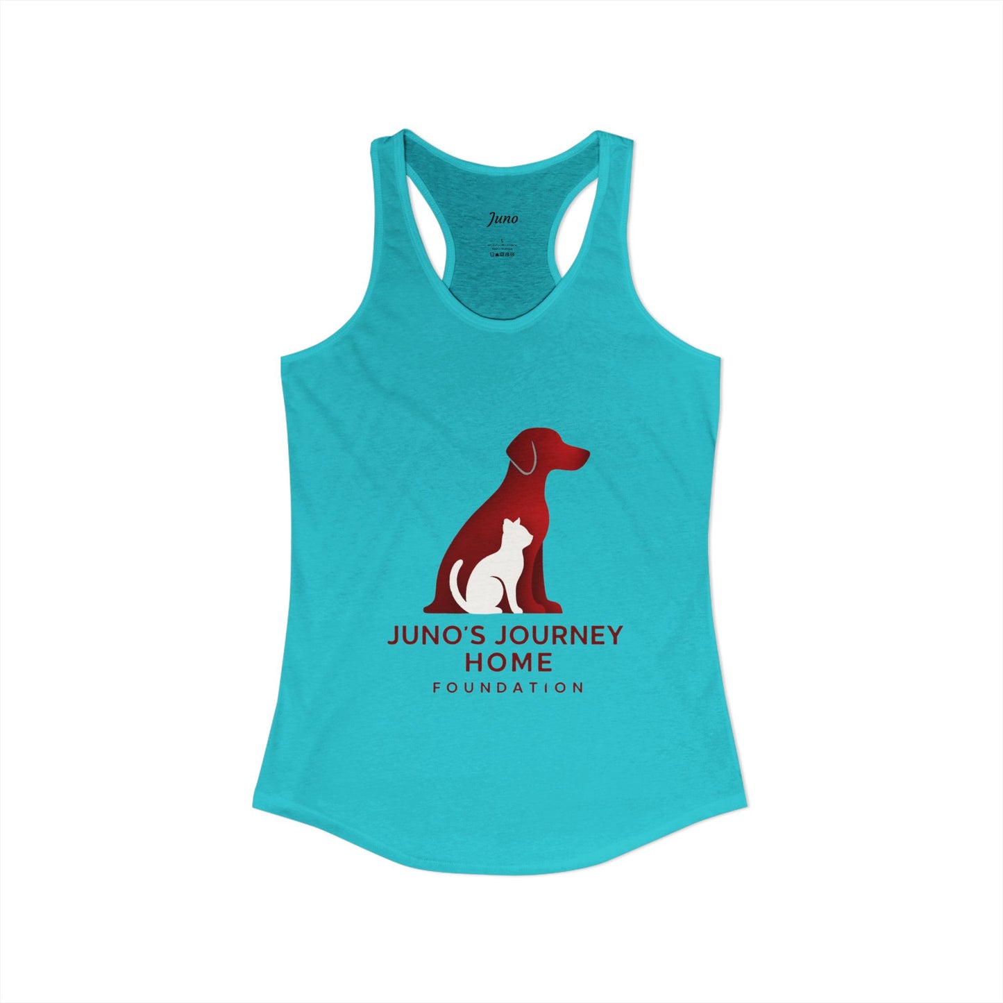 Women's Racerback Tank | Juno's Journey Home Rescue Charity