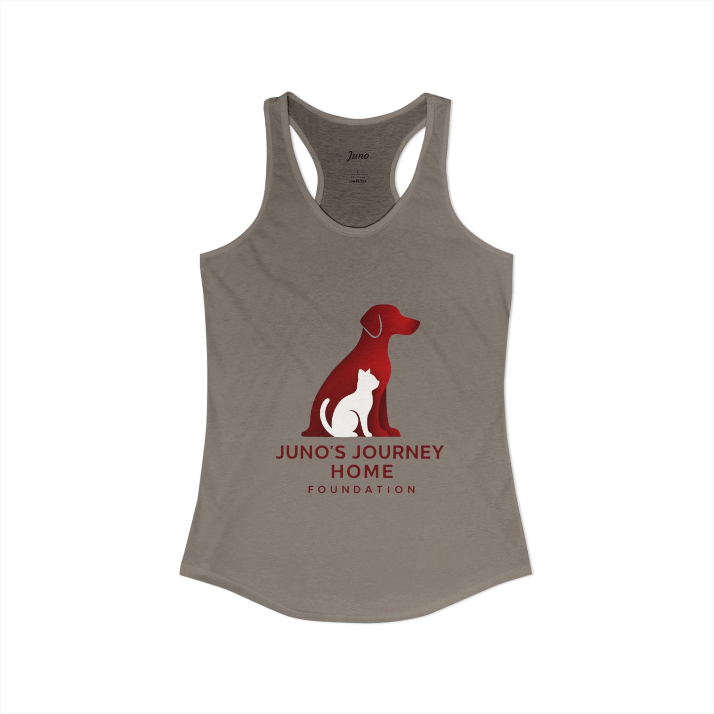 Women's Racerback Tank | Juno's Journey Home Rescue Charity