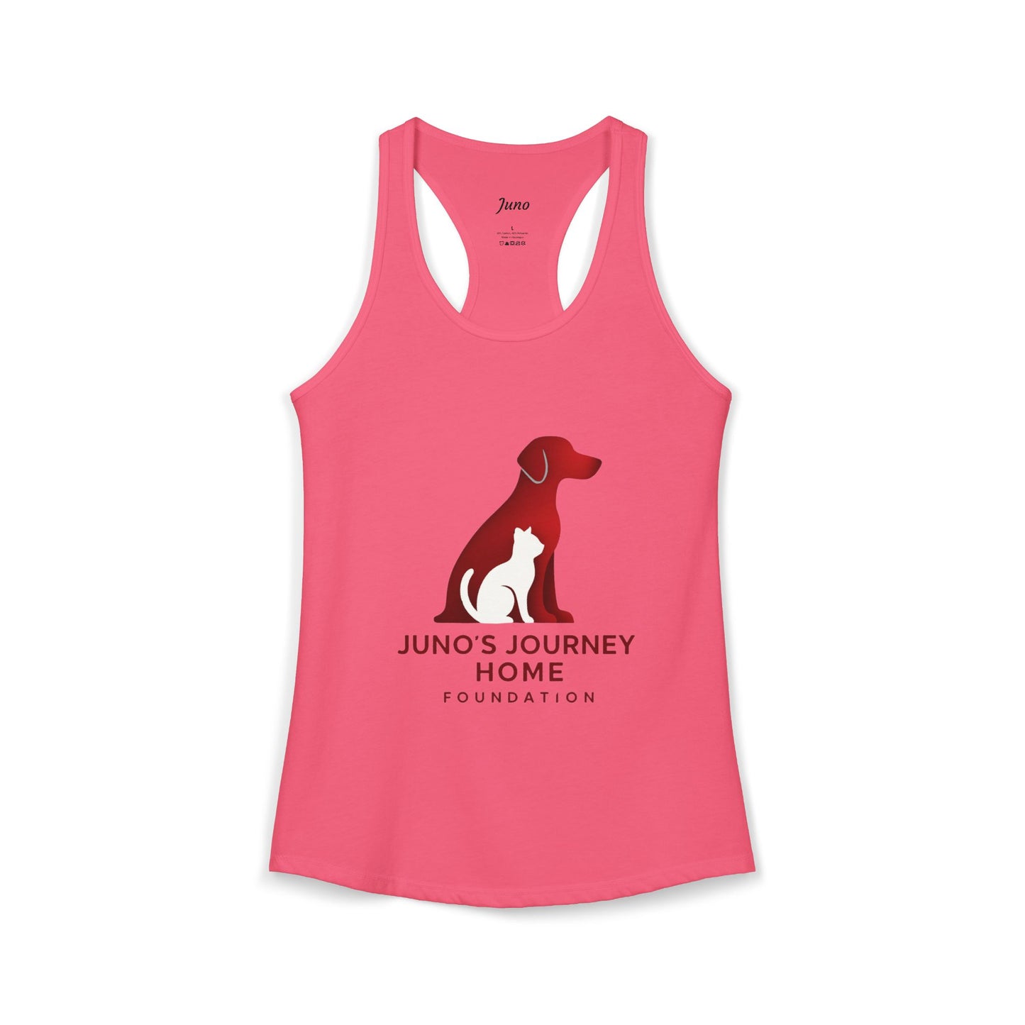 Women's Racerback Tank | Juno's Journey Home Rescue Charity