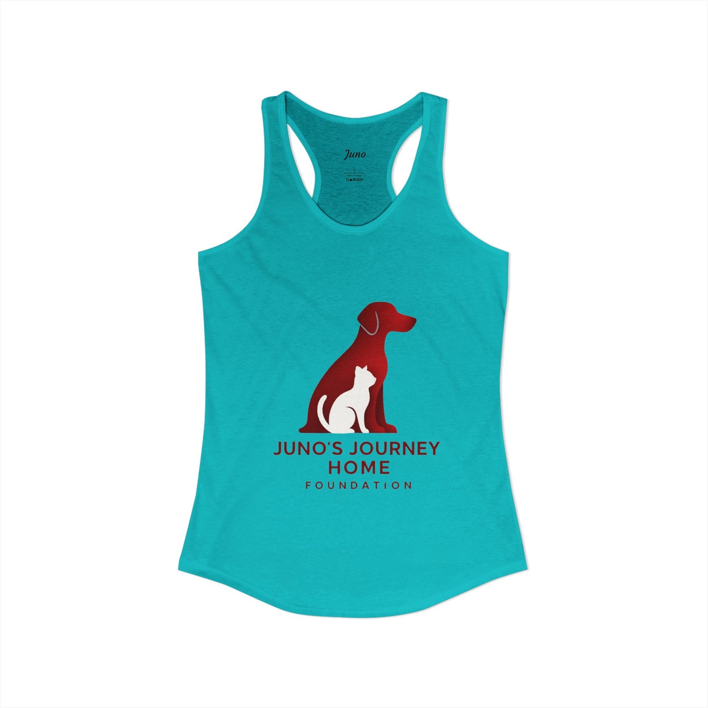 Women's Racerback Tank | Juno's Journey Home Rescue Charity