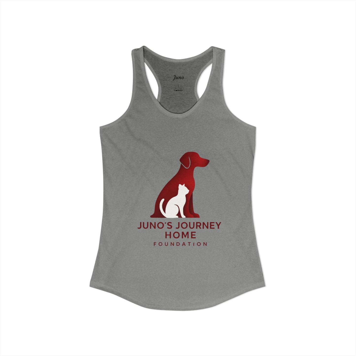 Women's Racerback Tank | Juno's Journey Home Rescue Charity