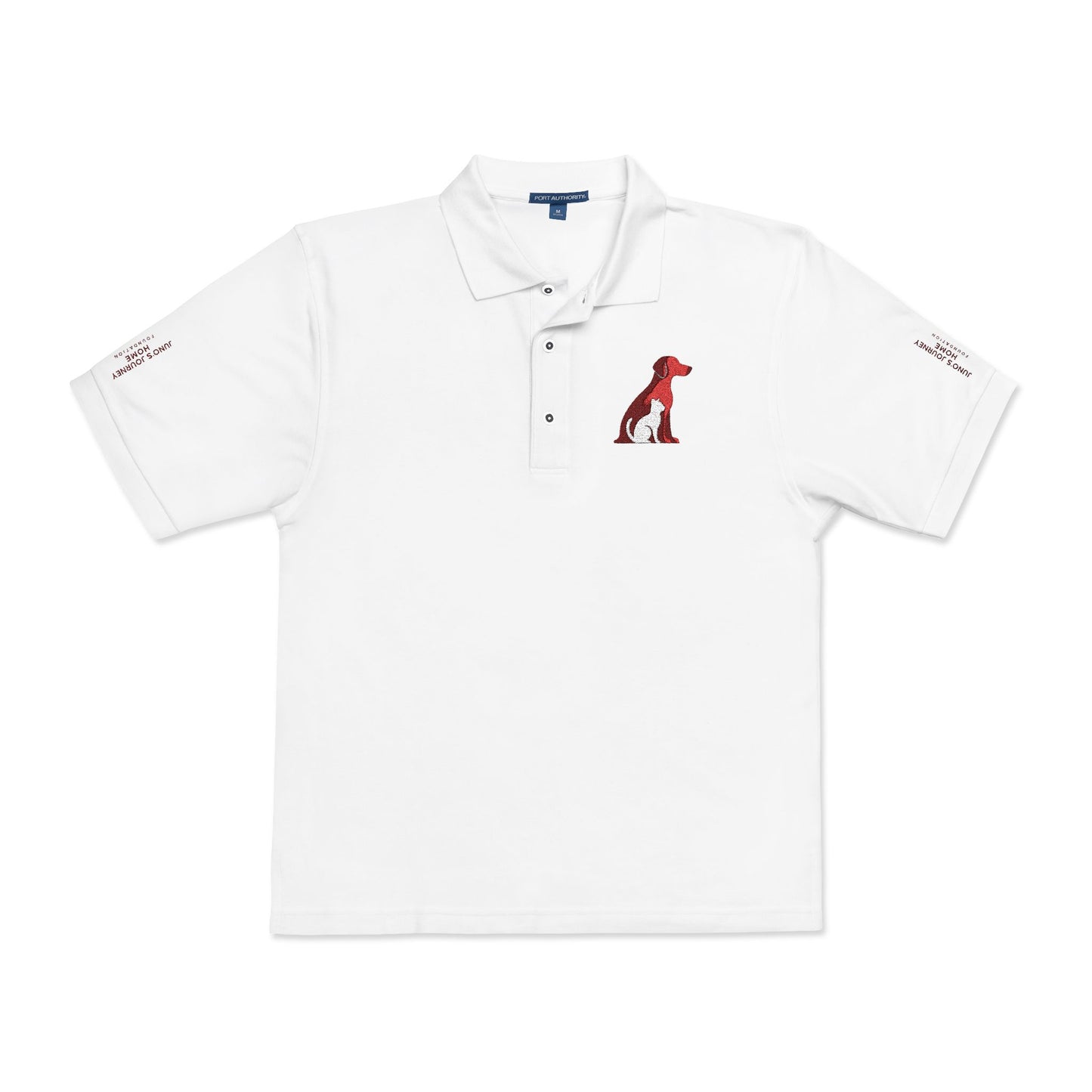 Embroidered Juno's Journey Home Polo Shirt