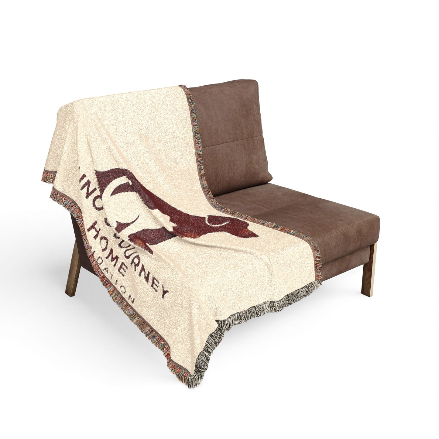 Woven Blanket - Juno’s Journey Home Rescue Dog & Cat Throw