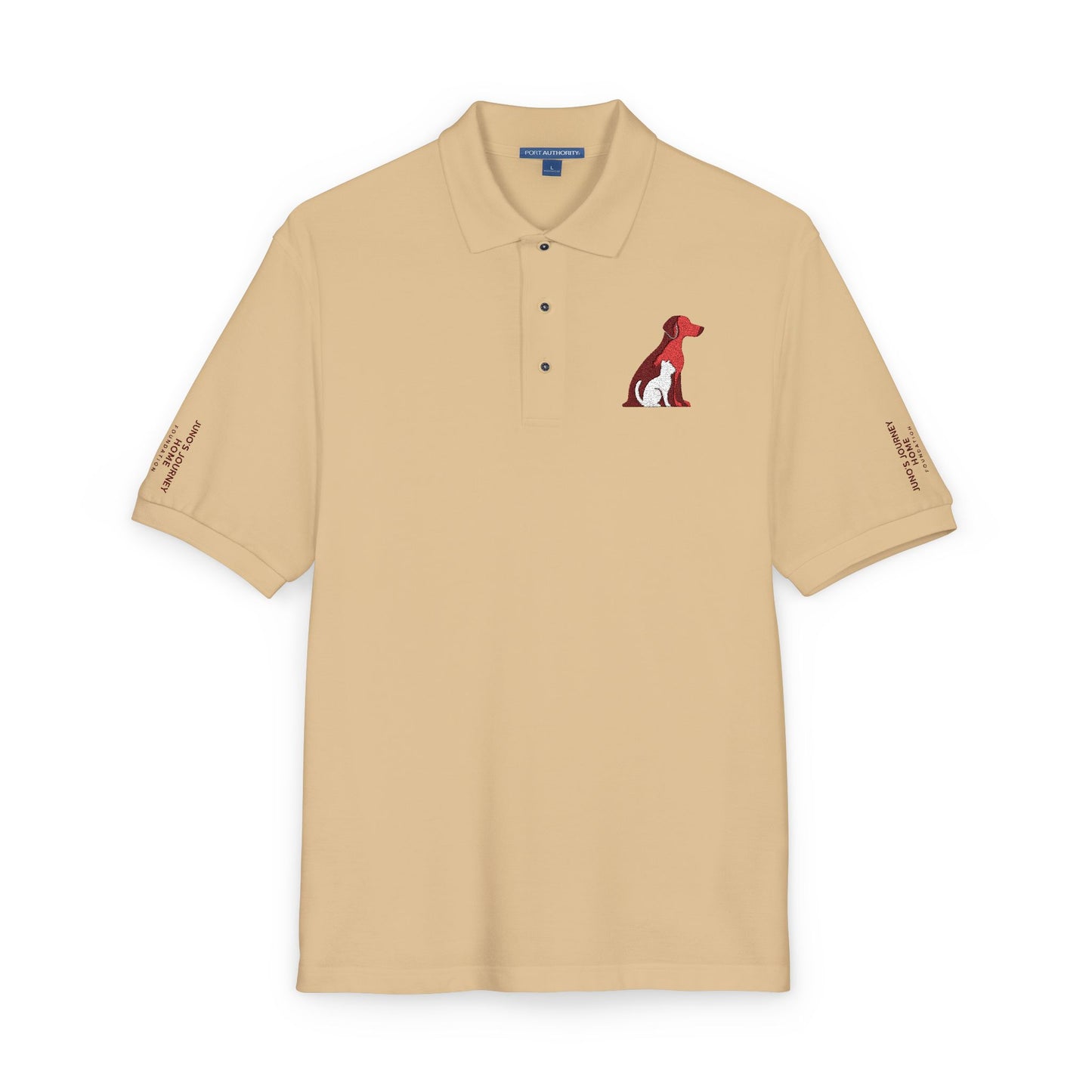 Embroidered Juno's Journey Home Polo Shirt