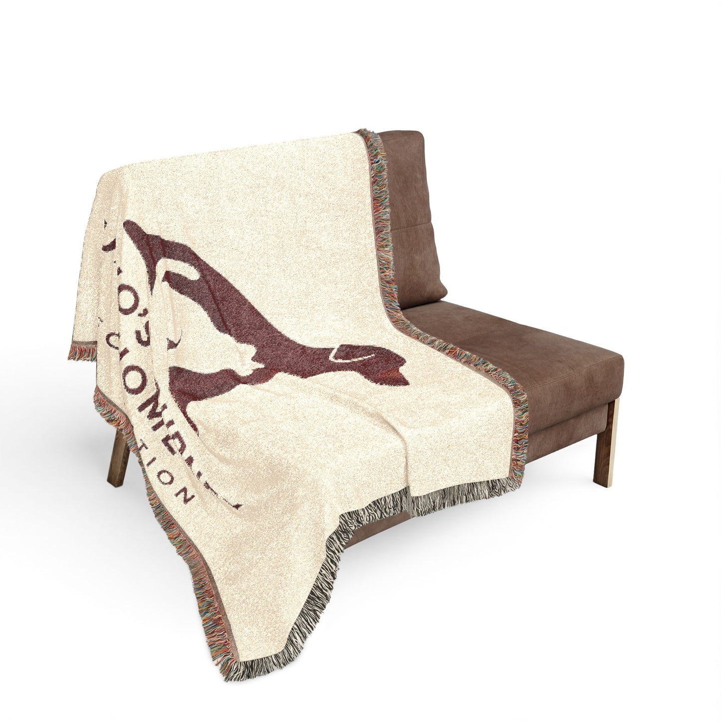 Woven Blanket - Juno’s Journey Home Rescue Dog & Cat Throw