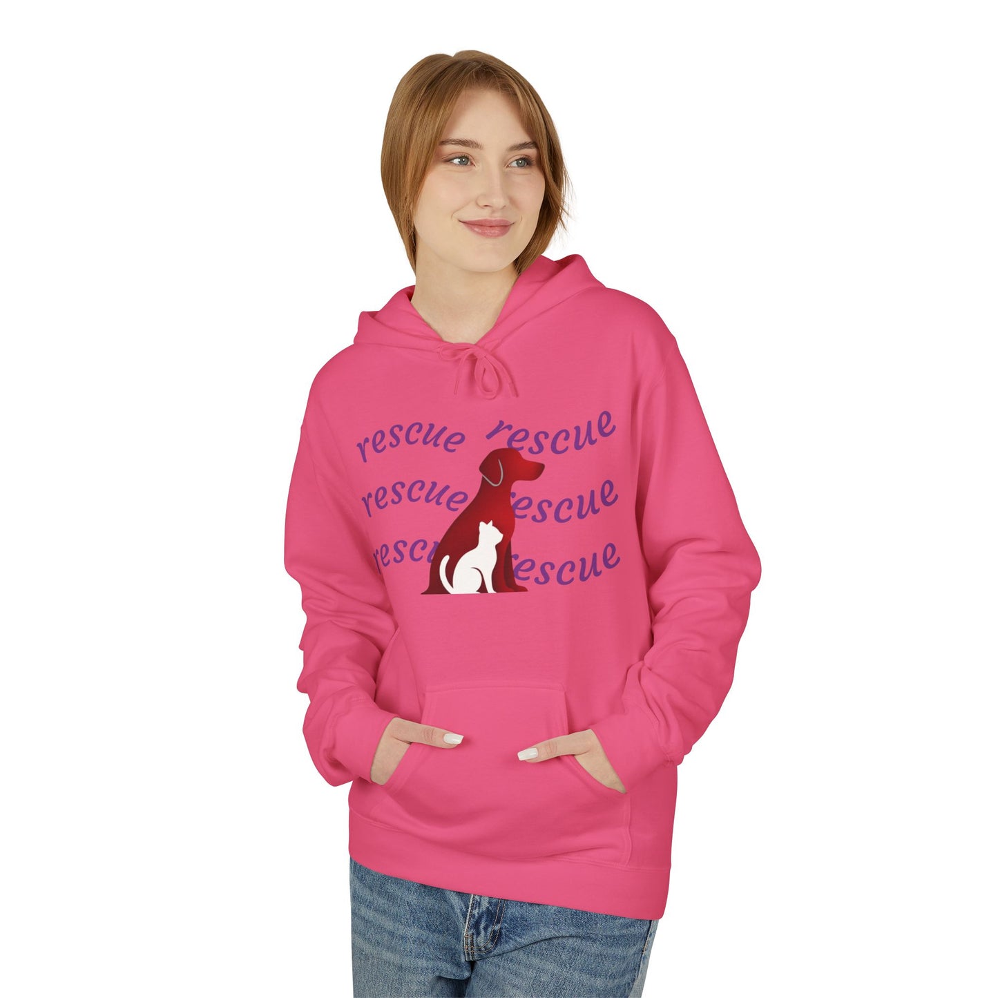 Rescue Pets Hoodie | Juno’s Journey Home Animal Rescue Sweatshirt