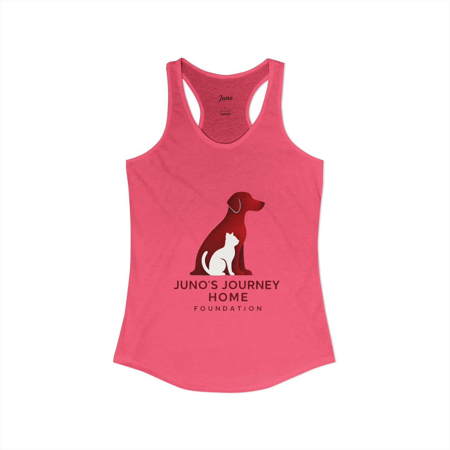 Women's Racerback Tank | Juno's Journey Home Rescue Charity
